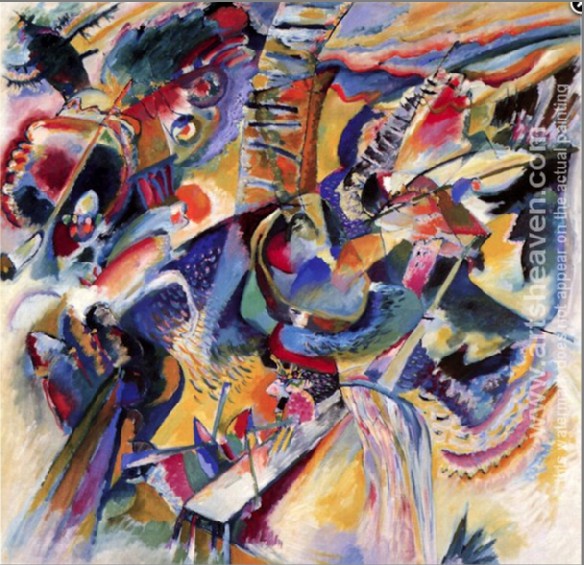Improvisation Gorg painting - Wassily Kandinsky Improvisation Gorg art painting